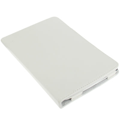 Litchi Texture 2 in 1 Bluetooth 3.0 Keyboard + Leather Tablet Case with Holder for iPad mini 1 / 2 / 3 (White)