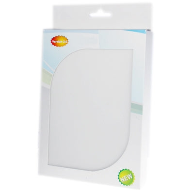 Litchi Texture 2 in 1 Bluetooth 3.0 Keyboard + Leather Tablet Case with Holder for iPad mini 1 / 2 / 3 (White)