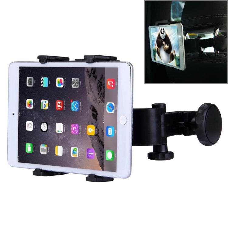 360 Degree Rotation Headrest Tablet Kit Holder, For iPad Air, iPad mini, Galaxy Tab, Huawei Tab, Lenove Tab and other Tablet PC(Black)