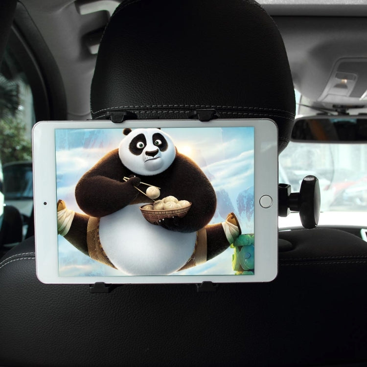 360 Degree Rotation Headrest Tablet Kit Holder, For iPad Air, iPad mini, Galaxy Tab, Huawei Tab, Lenove Tab and other Tablet PC(Black)