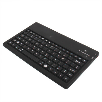 Bluetooth V3.0 Silicone Button Plastic Hard Keyboard + PU Leather Tablet Case with Holder for iPad mini 1 / 2 / 3