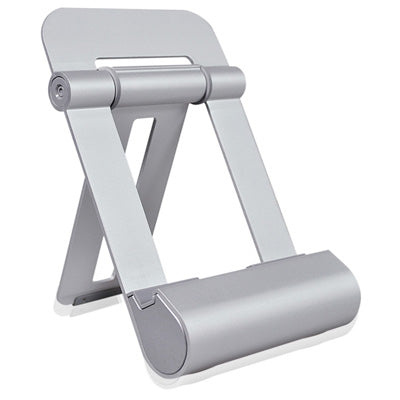 2 in 1 (5V 2A Foldable Alloy Holder + Charge Stand) for iPad 4 / iPad mini / mini 2 Retina(Silver)