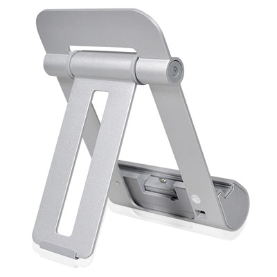 2 in 1 (5V 2A Foldable Alloy Holder + Charge Stand) for iPad 4 / iPad mini / mini 2 Retina(Silver)