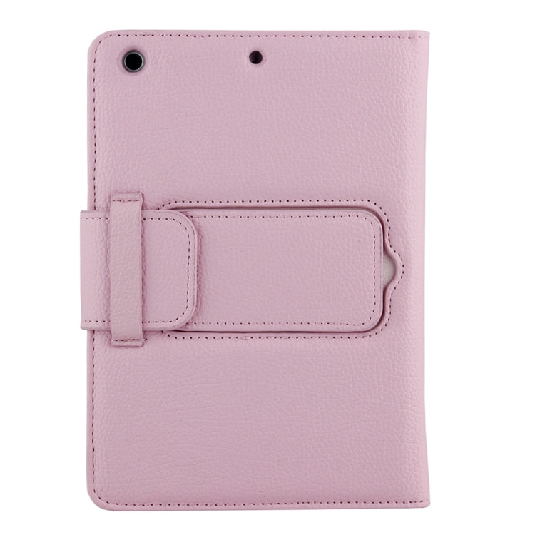 For iPad mini 4 / mini 3 / mini 2 / mini Detachable Bluetooth Keyboard and Leather Tablet Case with Holder