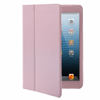 Litchi Texture Leather Case with Sleep / Wake-up & Holder for iPad mini 1 / 2 / 3