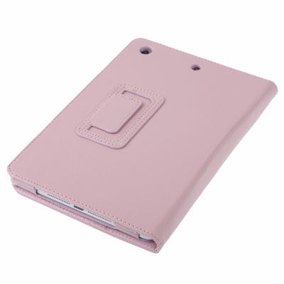 Litchi Texture Leather Case with Sleep / Wake-up & Holder for iPad mini 1 / 2 / 3