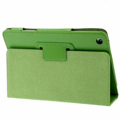 Litchi Texture Leather Case with Sleep / Wake-up & Holder for iPad mini 1 / 2 / 3