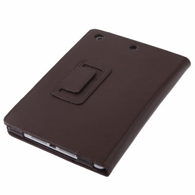 Litchi Texture Leather Case with Sleep / Wake-up & Holder for iPad mini 1 / 2 / 3
