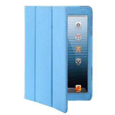 3-fold Leather Case with Holder for iPad mini 1 / 2 / 3
