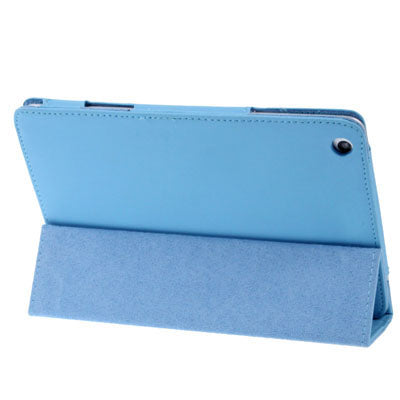 3-fold Leather Case with Holder for iPad mini 1 / 2 / 3