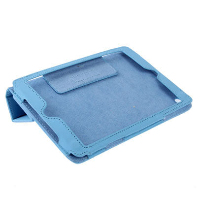 3-fold Leather Case with Holder for iPad mini 1 / 2 / 3
