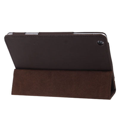 3-fold Leather Case with Holder for iPad mini 1 / 2 / 3