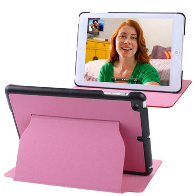 Ultra Slim Flip Leather Case with Sleep / Wake-up & Holder Function for iPad mini 1 / 2 / 3