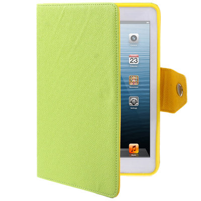 Candy Color Flip Leather Case with Holder for iPad mini 1 / 2 / 3