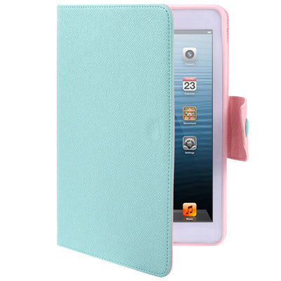 Candy Color Flip Leather Case with Holder for iPad mini 1 / 2 / 3