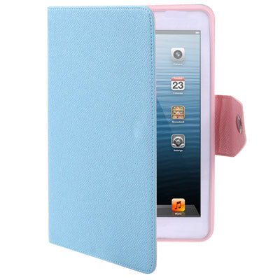 Candy Color Flip Leather Case with Holder for iPad mini 1 / 2 / 3