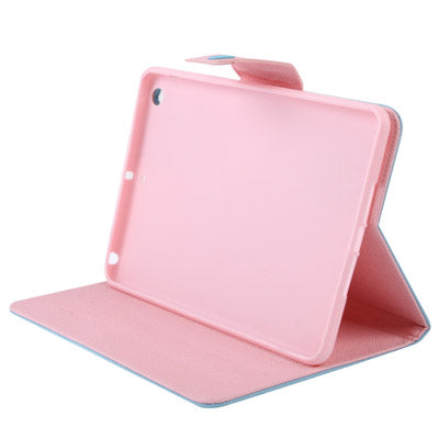 Candy Color Flip Leather Case with Holder for iPad mini 1 / 2 / 3
