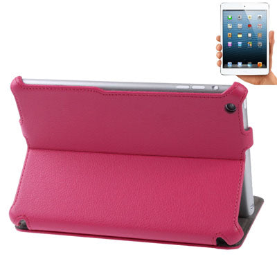 Litchi Texture Leather Case with Holder for iPad mini 1 / 2 / 3