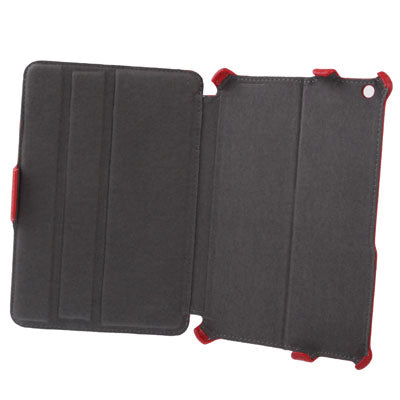 Litchi Texture Leather Case with Holder for iPad mini 1 / 2 / 3