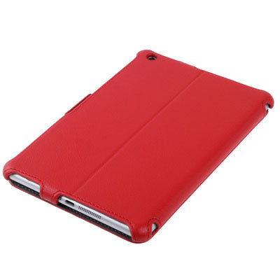 Litchi Texture Leather Case with Holder for iPad mini 1 / 2 / 3
