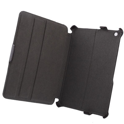 Litchi Texture Leather Case with Holder for iPad mini 1 / 2 / 3