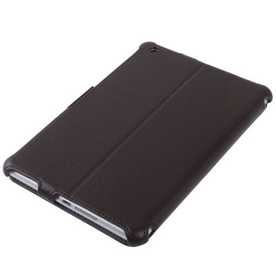 Litchi Texture Leather Case with Holder for iPad mini 1 / 2 / 3