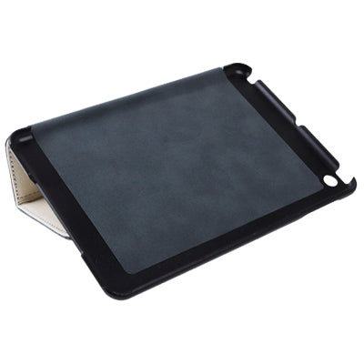 Two-color Canvas Style Leather Case with Holder for iPad mini 1 / 2 / 3