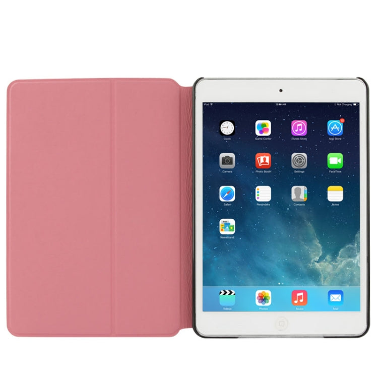 Frosted Texture Flip Leather Case with Holder for iPad mini 1 / 2 / 3