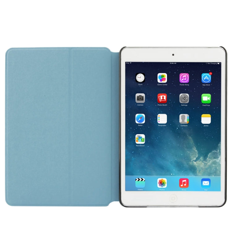 Frosted Texture Flip Leather Case with Holder for iPad mini 1 / 2 / 3