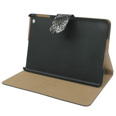Leopard Texture Leather Case with Credit Card Slots & Holder for iPad mini 1 / 2 / 3