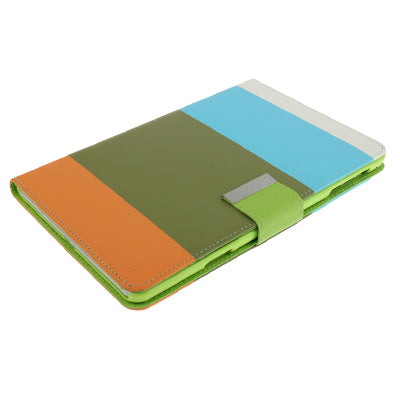 Rainbow Style Litchi Texture Leather Case with Sleep / Wake-up &  Holder & Credit Card Slot for iPad mini 1 / 2 / 3