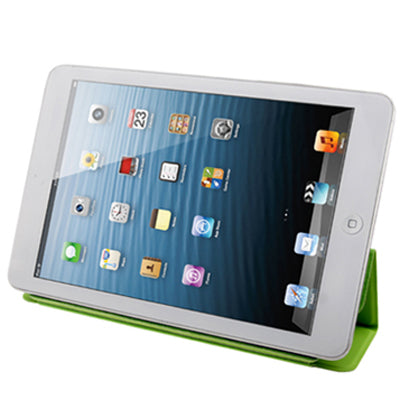 3-folding Single-sided Smart Cover with Holder for iPad mini 1 / 2 / 3