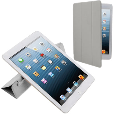 3-folding Single-sided Smart Cover with Holder for iPad mini 1 / 2 / 3