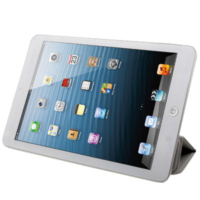3-folding Single-sided Smart Cover with Holder for iPad mini 1 / 2 / 3