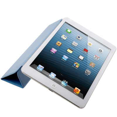 3-folding Single-sided Smart Cover with Holder for iPad mini 1 / 2 / 3