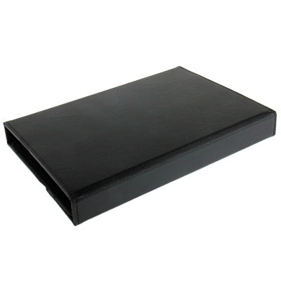 2 in 1 Bluetooth 3.0 Keyboard + Leather Tablet Case with Holder for iPad mini 1 / 2 / 3 (Black)