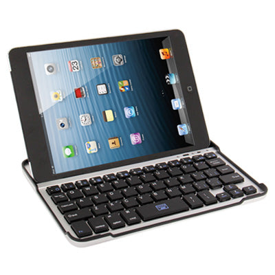 Mini Bluetooth 3.0 Ultra-slim Aluminum Keyboard with Holder Function for iPad mini 1 / 2 / 3
