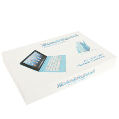 Bluetooth 3.0 Wireless Keyboard / Tablet Case for iPad mini / mini 2 Retina, Viewing Angle: 0-135 Degree