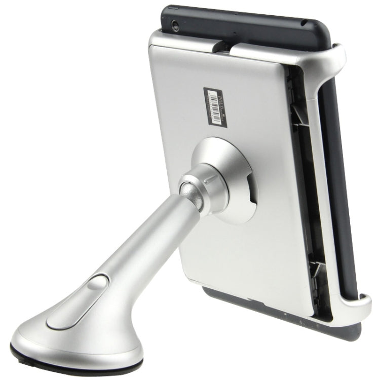 Universal 360 Degrees Rotation Suction Cup Car Mount Holder for iPad mini / mini 2 Retina /  New iPad (iPad 3) / iPad 2 / iPad  touch / Others Tablet PC(Silver)