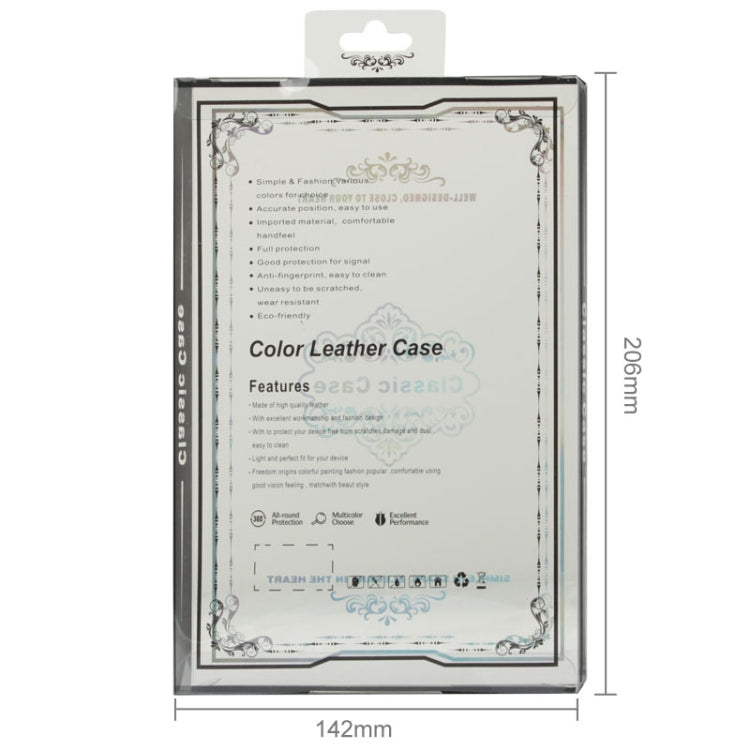 The Plastic Box Packing for iPad mini / mini2 Case, Size: 206mm x 142mm x 15mm(Black)