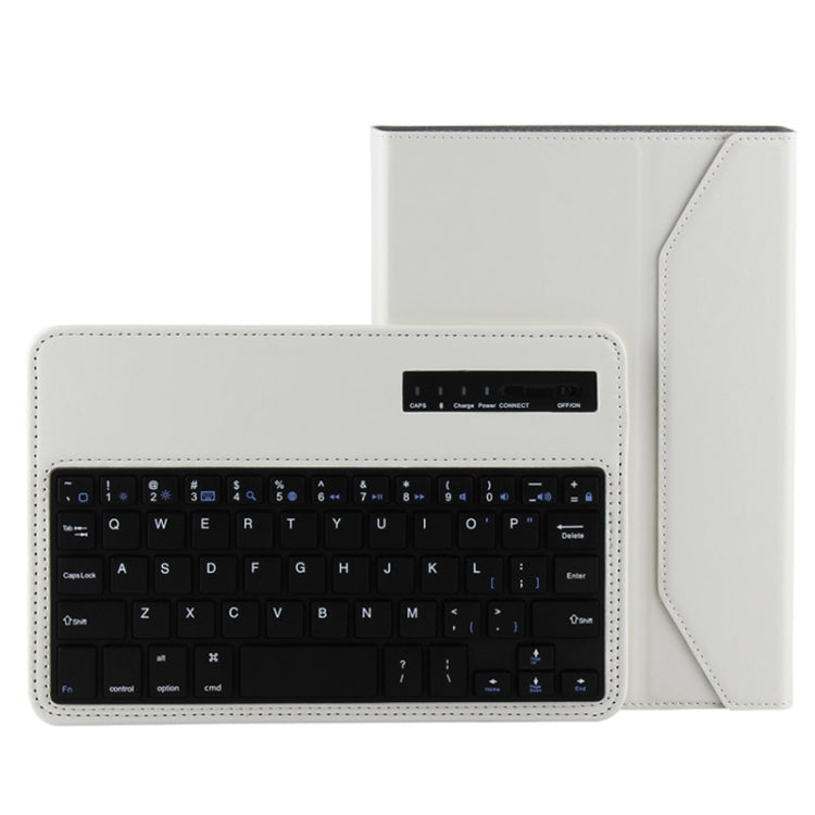 Bluetooth 3.0 ABS Hard Key Keyboard and Crazy Horse Texture Leather Tablet Case with Holder for iPad mini / mini 2 Retina
