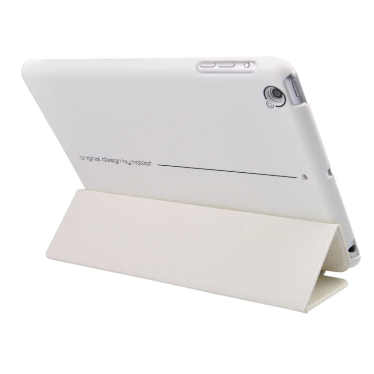 3-folding Oracle Texture Leather Case with Sleep / Wake-up Function & Holder for iPad mini 1 / 2 / 3