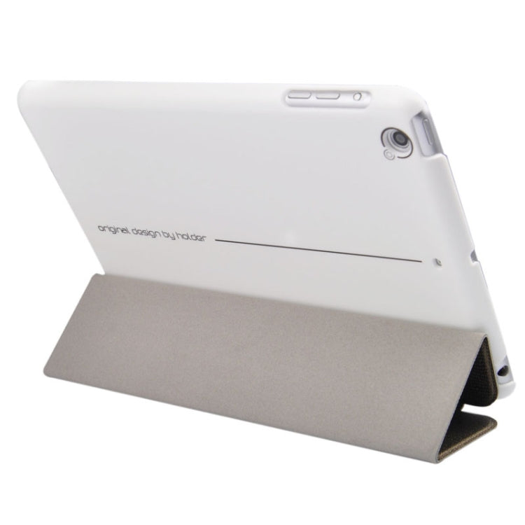3-folding Oracle Texture Leather Case with Sleep / Wake-up Function & Holder for iPad mini 1 / 2 / 3