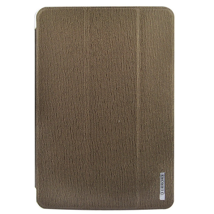 3-folding Oracle Texture Leather Case with Sleep / Wake-up Function & Holder for iPad mini 1 / 2 / 3