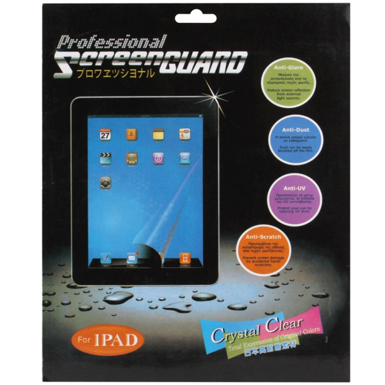 3H Anti-scratch & High Definition Clear LCD Screen Guard for iPad mini 2 Retina