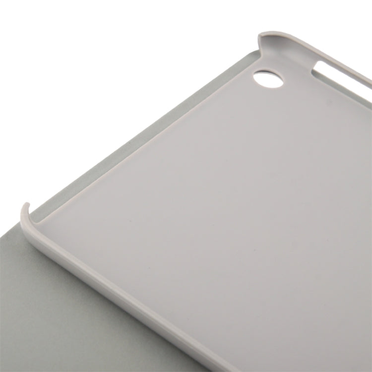 3-folding Toothpick Texture Horizontal Flip Leather Case with Holder for iPad mini 1 / 2 / 3