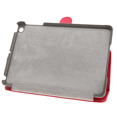 2-fold Leather Case with Holder & Credit Card Slots for iPad mini 1 / 2 / 3