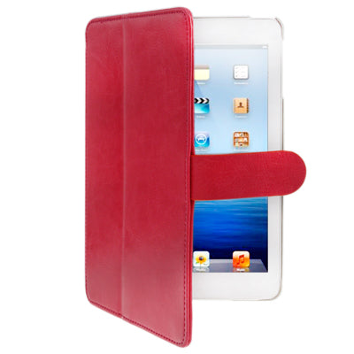 2-fold Leather Case with Holder & Credit Card Slots for iPad mini 1 / 2 / 3