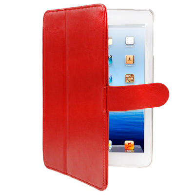 2-fold Leather Case with Holder & Credit Card Slots for iPad mini 1 / 2 / 3