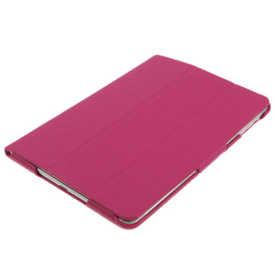3-fold Litchi Leather Case with Holder for iPad mini 1 / 2 / 3